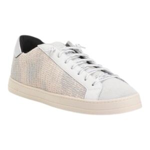 P448 Made In Italy Leather John Multicolor Sneakers size various